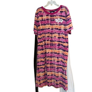 Nike Tie Dye Shirt Dress